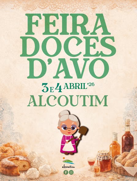 Cartel Feira Doces D'Avo 2026 Alcoutim