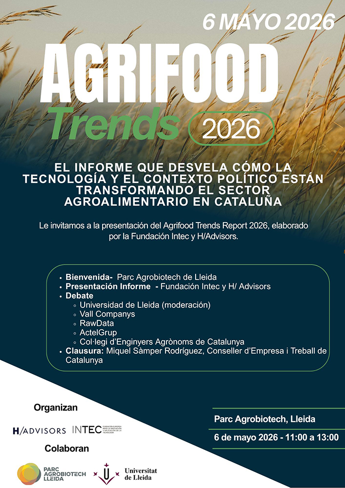 Cartel Agrifood Trends 2026 Lleida